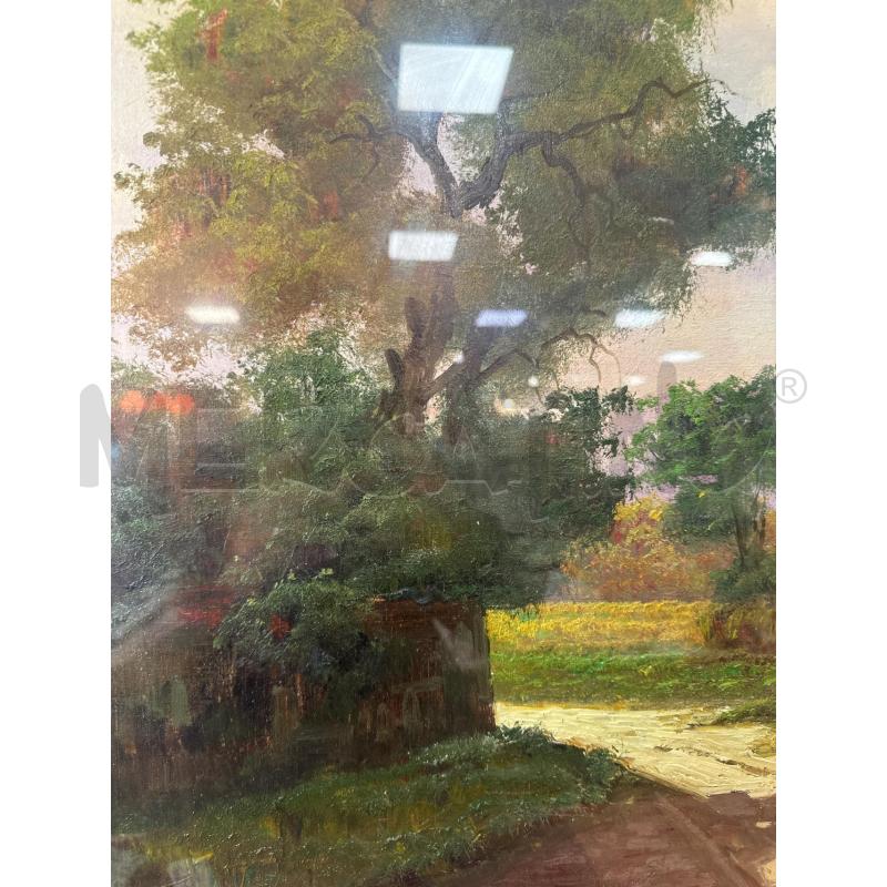 QUADRO 94X74 CM OLIO RIP COLONNA PAESAGGIO | Mercatino dell'Usato Campobasso 4