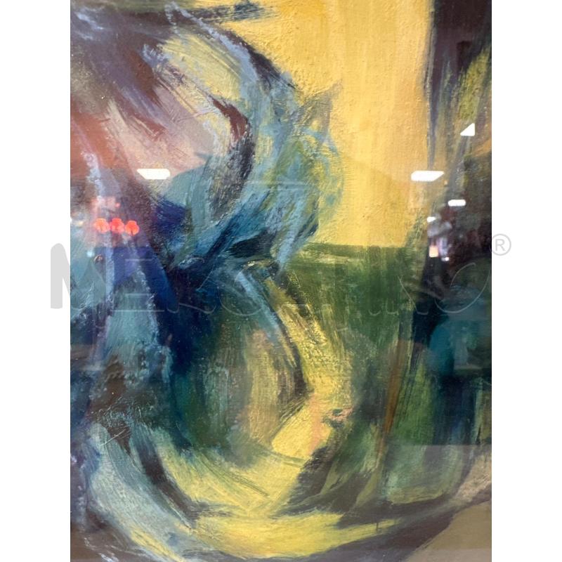 QUADRO AD OLIO ANNI 70 FIRMATO 69X79 CM | Mercatino dell'Usato Campobasso 4