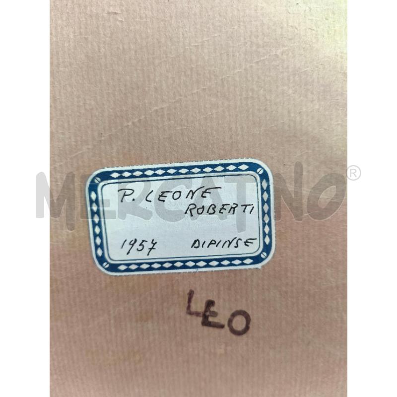 QUADRO A PENNELATE CON FIRMA SUL RETRO  | Mercatino dell'Usato Campobasso 4