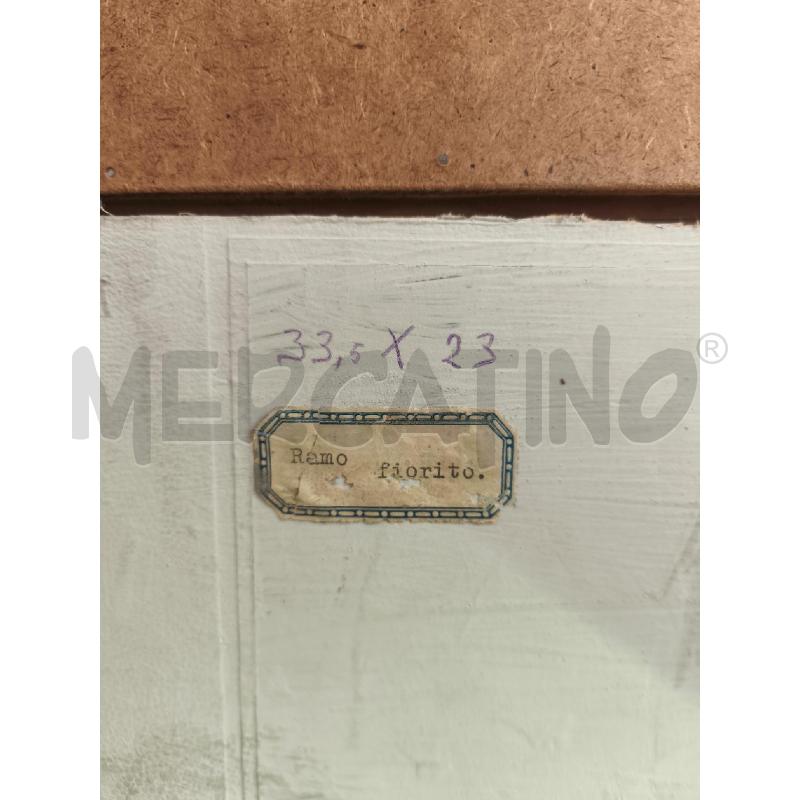 QUADRO A PENNELLATE CON FIRMA SUL RETRO | Mercatino dell'Usato Campobasso 5
