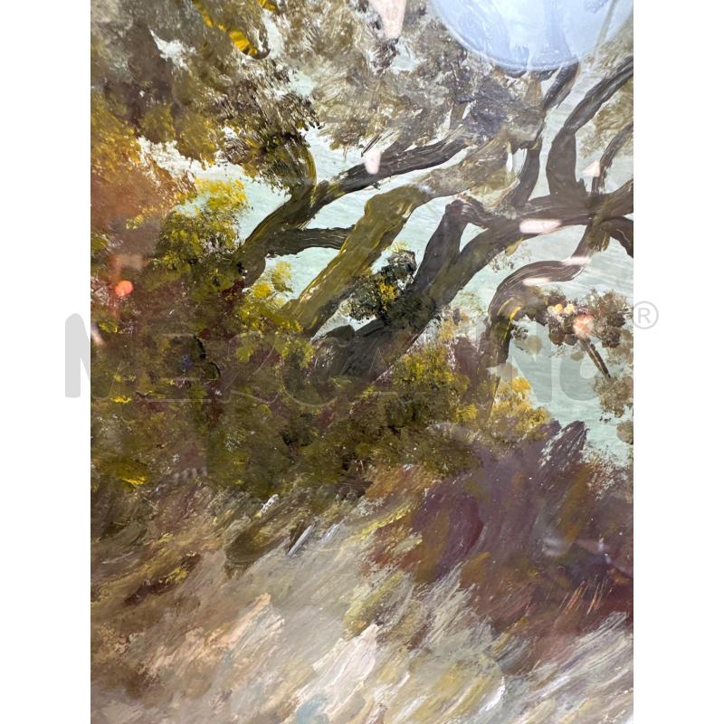QUADRO CON PAESAGGIO BOSCHIVO  | Mercatino dell'Usato Campobasso 3