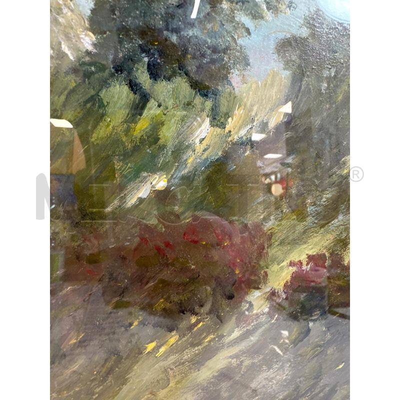 QUADRO CON PAESAGGIO BOSCHIVO  | Mercatino dell'Usato Campobasso 5