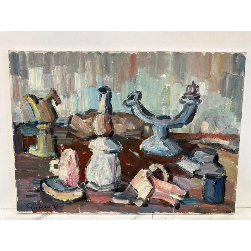 QUADRO DE MARCO 98, 50X70 CM OLIO SU TELA | Mercatino dell'Usato Campobasso 1