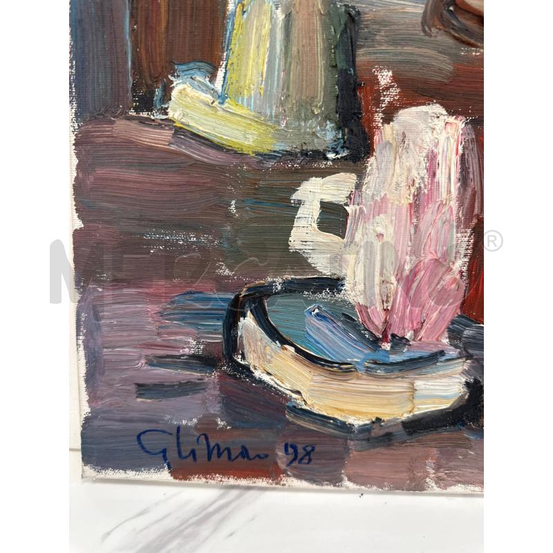 QUADRO DE MARCO 98, 50X70 CM OLIO SU TELA | Mercatino dell'Usato Campobasso 2