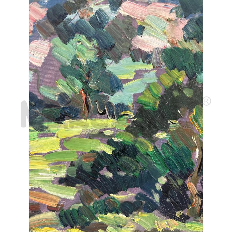 QUADRO DE MARCO PENNELLATE 60X70 CM OLIO SU TELA | Mercatino dell'Usato Campobasso 2
