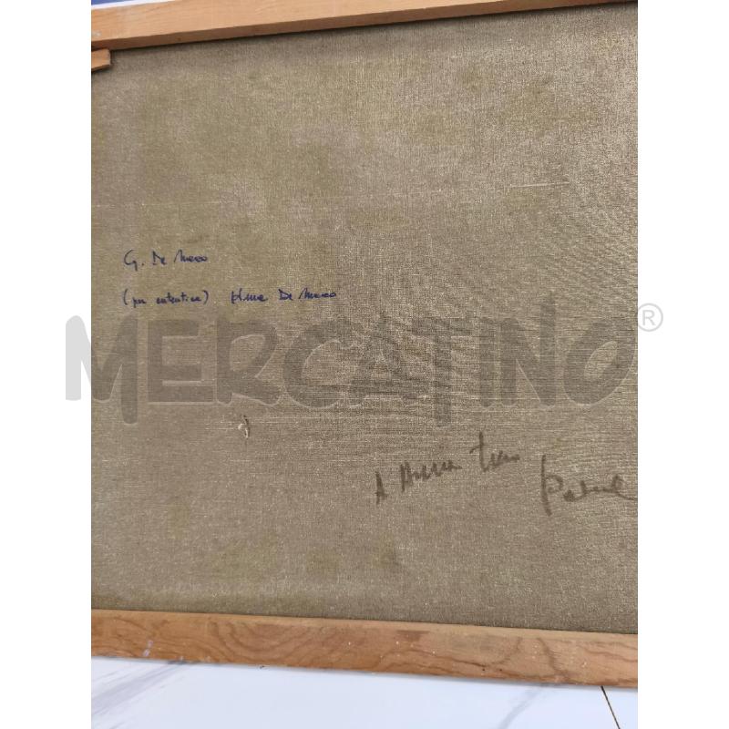 QUADRO DE MARCO PENNELLATE OLIO SU TELA 60 X80 | Mercatino dell'Usato Campobasso 5