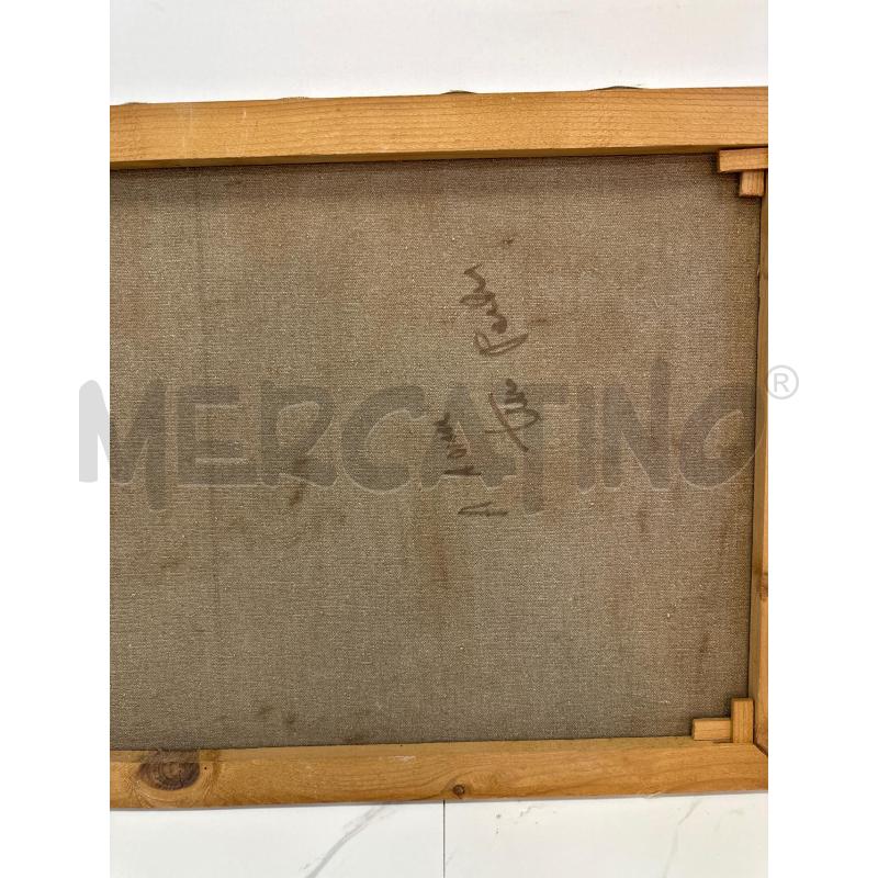 QUADRO DE MARCO , PAESAGGIO, OLIO SU TELA | Mercatino dell'Usato Campobasso 4