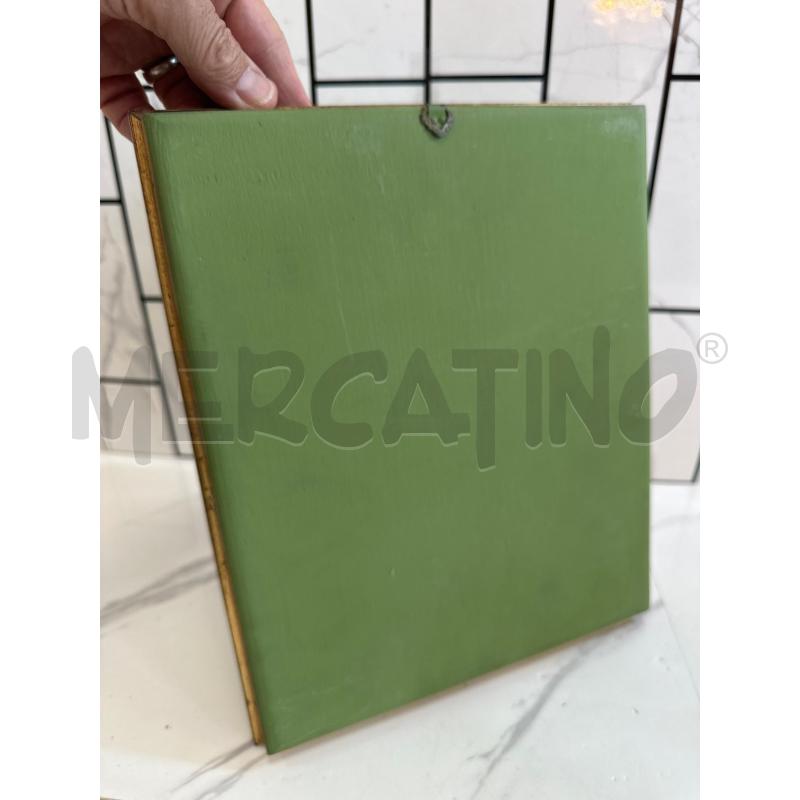 QUADRO DIPINTO ALBERI IN VERDE 24X29 | Mercatino dell'Usato Campobasso 4