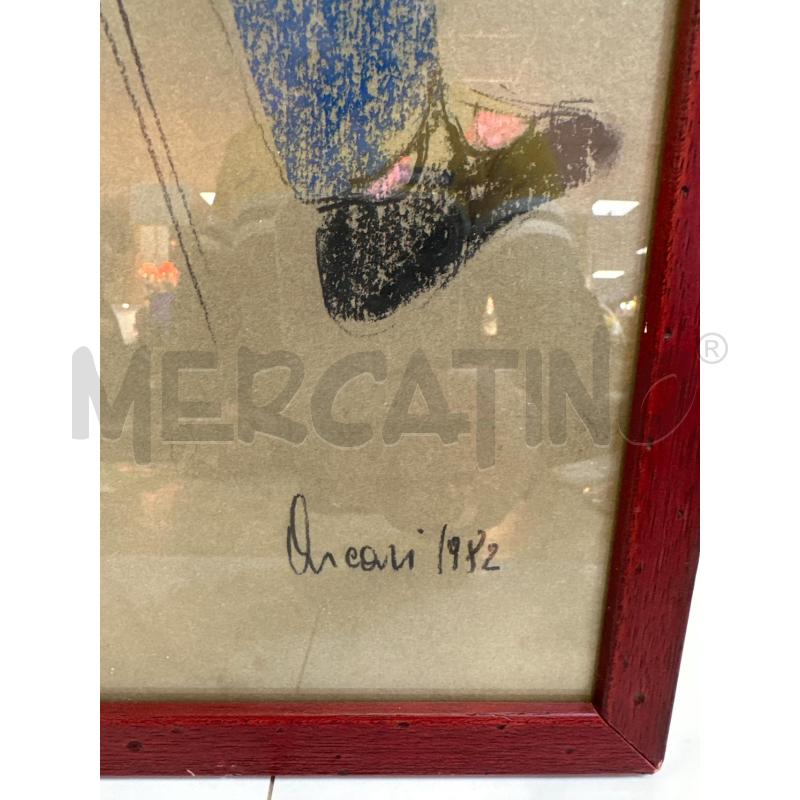 QUADRO DIPINTO SU CARTONE 54X39 CM | Mercatino dell'Usato Campobasso 2