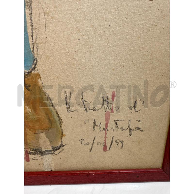 QUADRO DIPINTO SU CARTONE 68X93 CM | Mercatino dell'Usato Campobasso 2