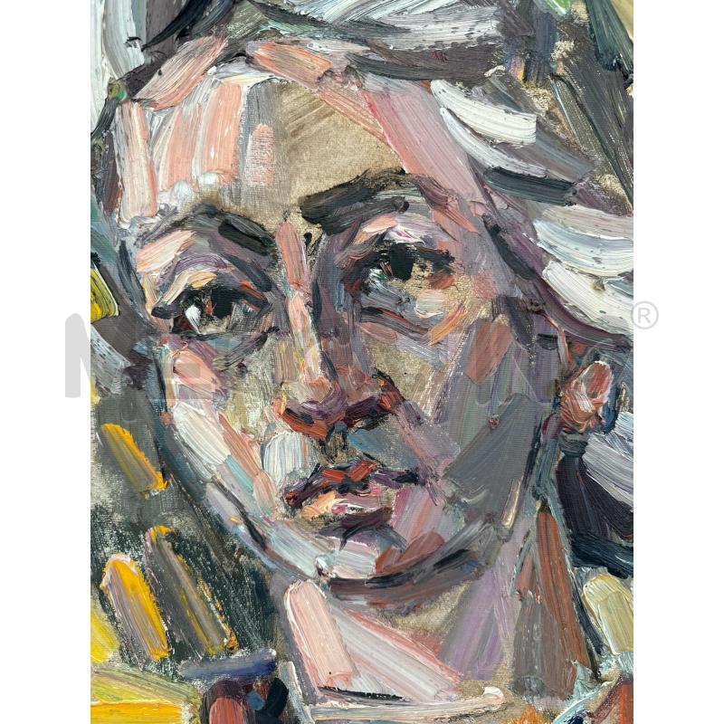 QUADRO DOPPIO RITRATTO DE MARCO 60X70  OLIO SU TELA | Mercatino dell'Usato Campobasso 2