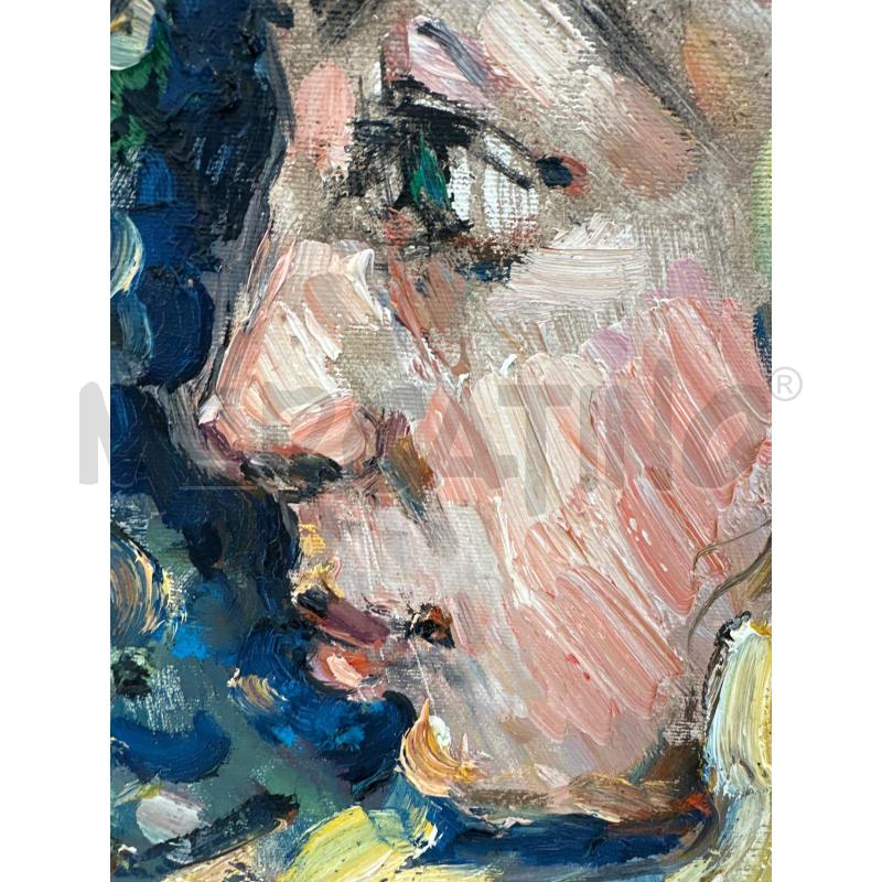 QUADRO DOPPIO RITRATTO DE MARCO 60X70  OLIO SU TELA | Mercatino dell'Usato Campobasso 4