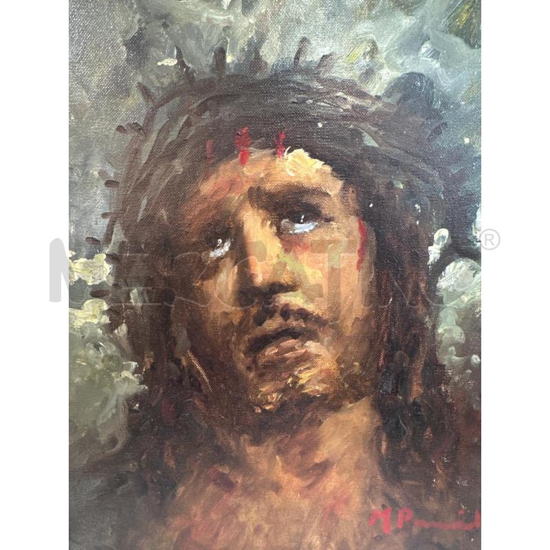 QUADRO ECCE HOMO OLIO SU TELA 57X66 CM | Mercatino dell'Usato Campobasso 3