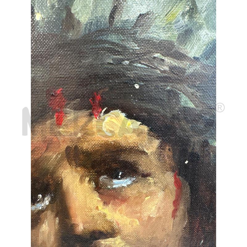 QUADRO ECCE HOMO OLIO SU TELA 57X66 CM | Mercatino dell'Usato Campobasso 4