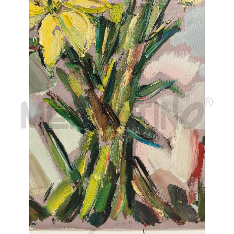 QUADRO FIORI DE MARCO 60X80 CM OLIO SU TELA | Mercatino dell'Usato Campobasso 3
