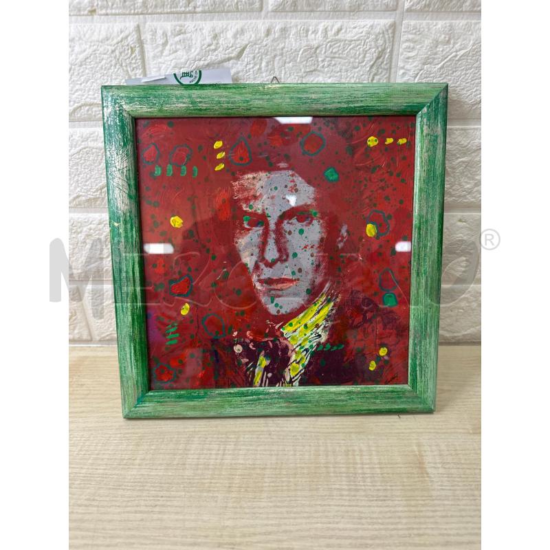 QUADRO KINO MISTRAL 23X23 CM OMAGGIO A WARHOL | Mercatino dell'Usato Campobasso 1
