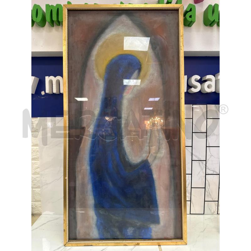 QUADRO MADONNA 52X102 C. FIRMATO MARPA ? | Mercatino dell'Usato Campobasso 1