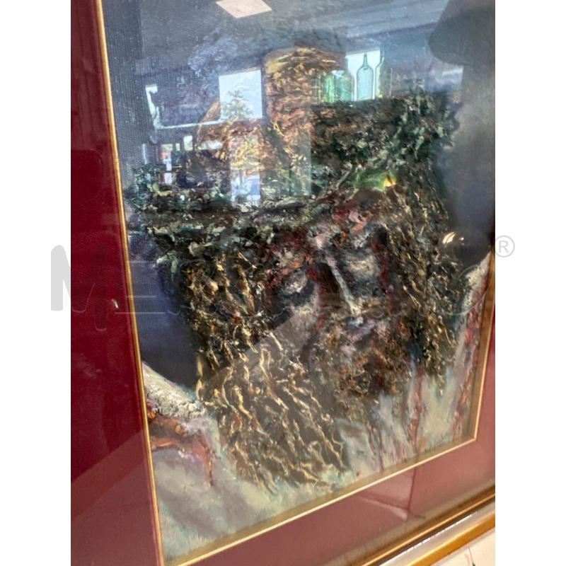 QUADRO MATERICO VOLTO DI CRISTO | Mercatino dell'Usato Campobasso 4