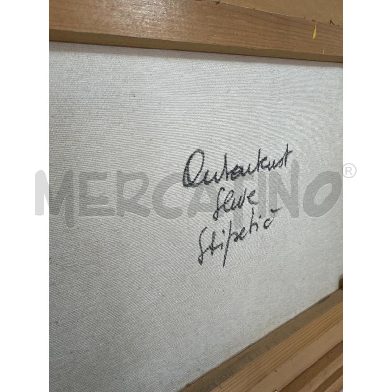 QUADRO NAIF 49X59 PAESAGGIO DIPINTO | Mercatino dell'Usato Campobasso 5