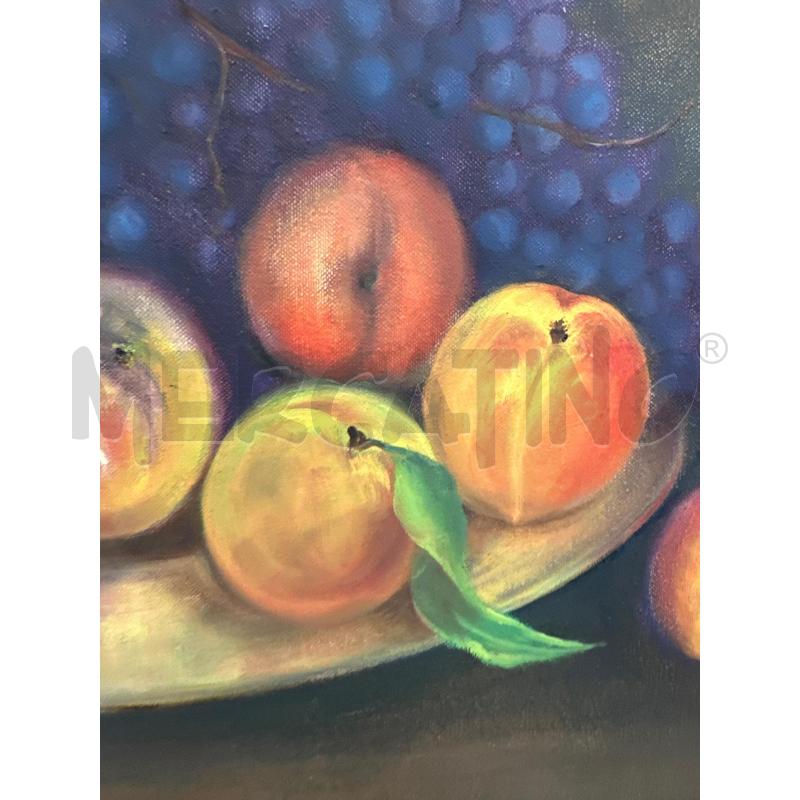 QUADRO NATURA MORTA DIP SU TELA 83X63 CM | Mercatino dell'Usato Campobasso 2