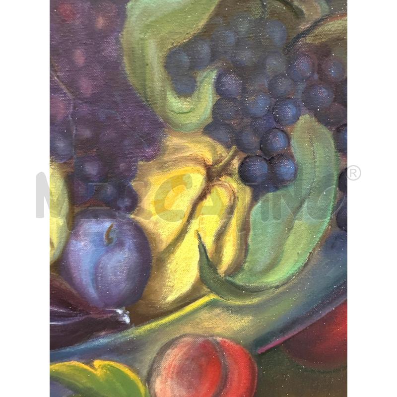 QUADRO NATURA MORTA DIP SU TELA 83X64 CM | Mercatino dell'Usato Campobasso 2