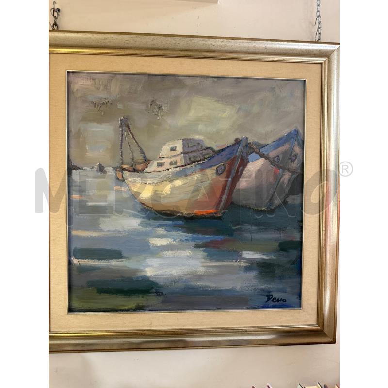 QUADRO OLIO 93X93 CIRCA RIP DESIO PESCHERECCI | Mercatino dell'Usato Campobasso 1