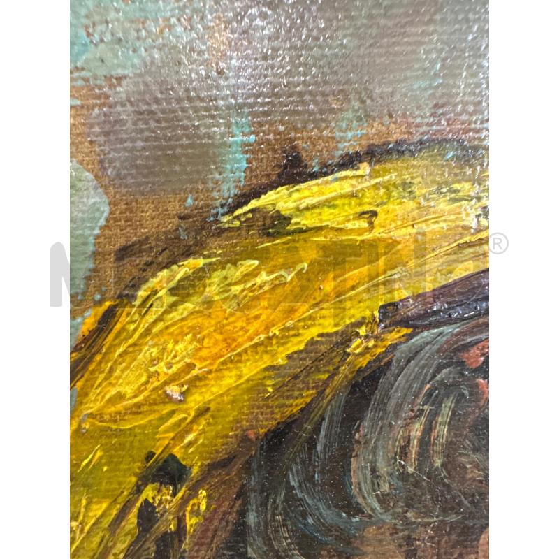 QUADRO OLIO SI TELA CARTONATA 24X30 CM RITRATTO ZINGARA | Mercatino dell'Usato Campobasso 5