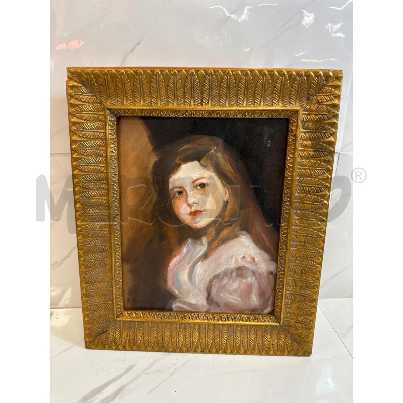 QUADRO OLIO SU CARTONE RIP P. BIONDI 34X29  | Mercatino dell'Usato Campobasso 1