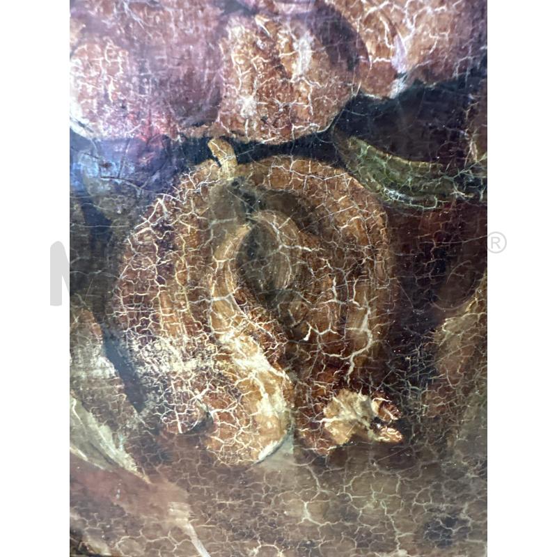 QUADRO OLIO SU TAVOLA FIORI OVALE | Mercatino dell'Usato Campobasso 3