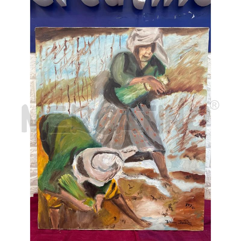 QUADRO OLIO SU TELA 50X60 RIP DUNKLA FRANZ | Mercatino dell'Usato Campobasso 1