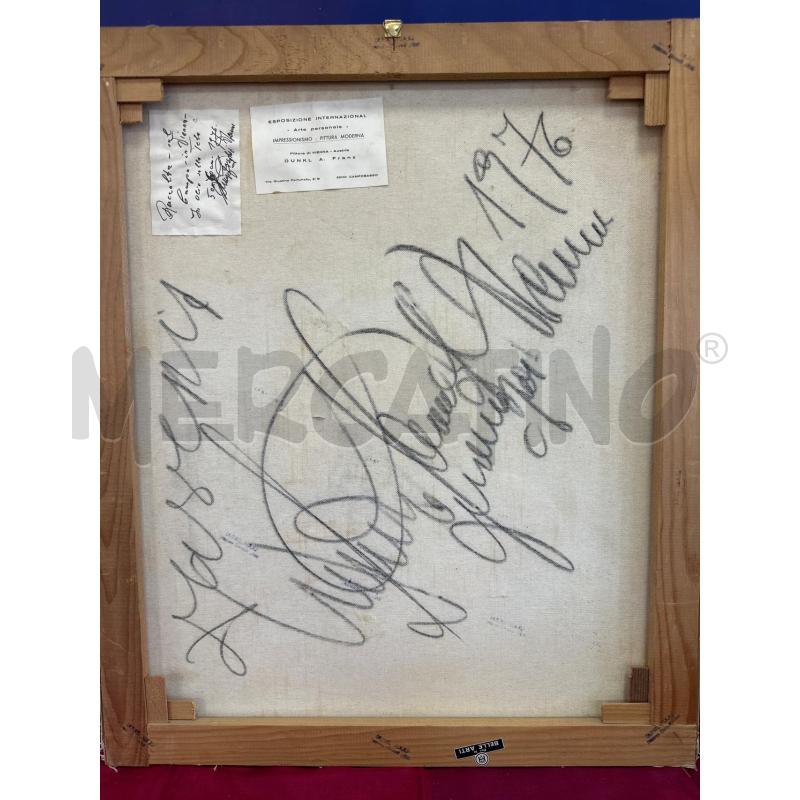 QUADRO OLIO SU TELA 50X60 RIP DUNKLA FRANZ | Mercatino dell'Usato Campobasso 3