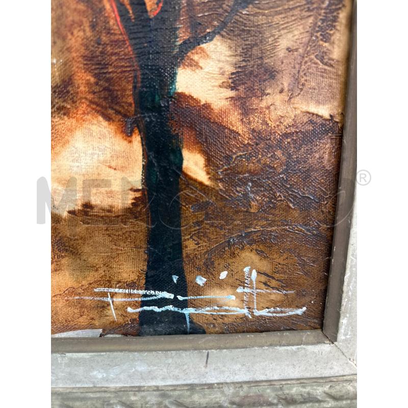 QUADRO OLIO SU TELA RIP . PINIZZOTTO 72X92 CM | Mercatino dell'Usato Campobasso 3