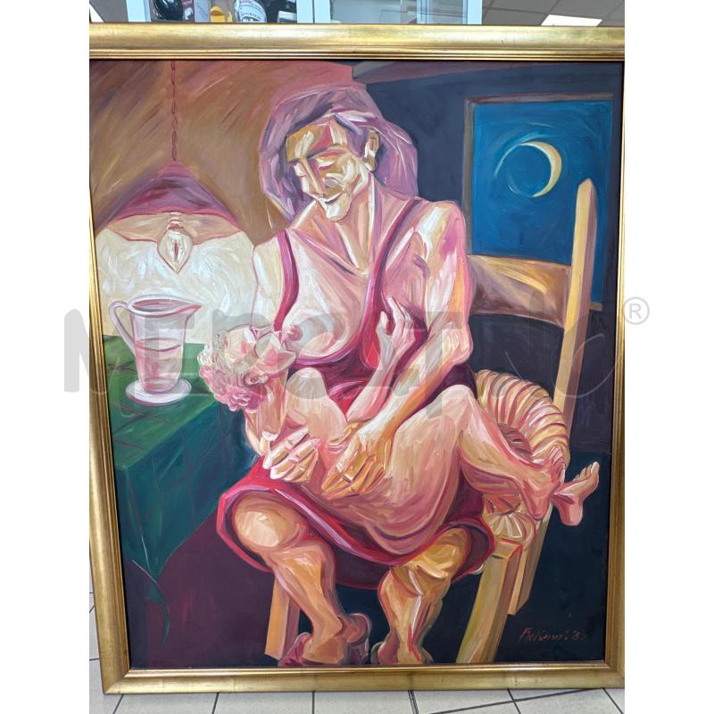 QUADRO OLIO SU TELA RIP FRATIANNI 134X114 CM | Mercatino dell'Usato Campobasso 1