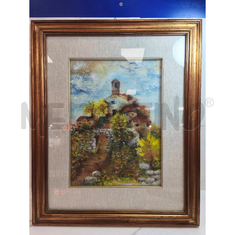 QUADRO PAESAGGIO MOLISANO 44X54  | Mercatino dell'Usato Campobasso 1