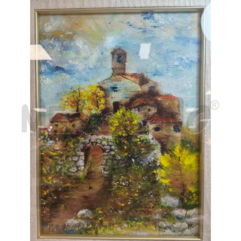 QUADRO PAESAGGIO MOLISANO 44X54  | Mercatino dell'Usato Campobasso 5