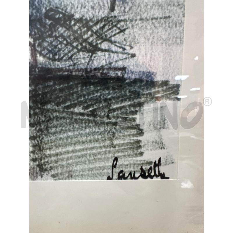 QUADRO PENNARELLI BAS. DI COLLEMAGGIO 73X53 CM | Mercatino dell'Usato Campobasso 2