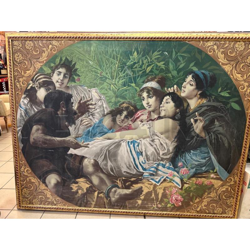 QUADRO RAFFIGURAZIONE ODALISCHE 134X105 CM | Mercatino dell'Usato Campobasso 1