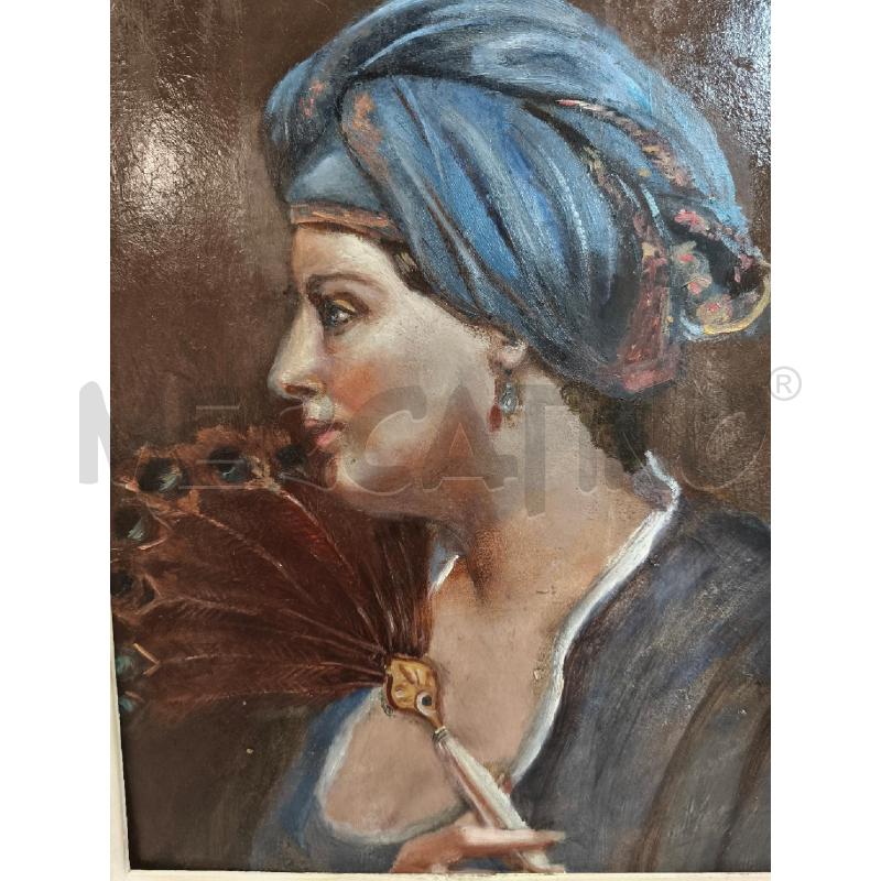 QUADRO RIP. FABBI DONNA ORIENTALE 39X47 CM | Mercatino dell'Usato Campobasso 2