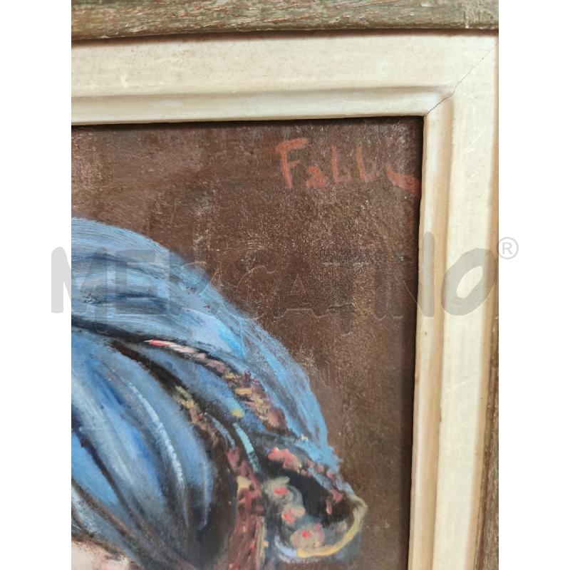 QUADRO RIP. FABBI DONNA ORIENTALE 39X47 CM | Mercatino dell'Usato Campobasso 5