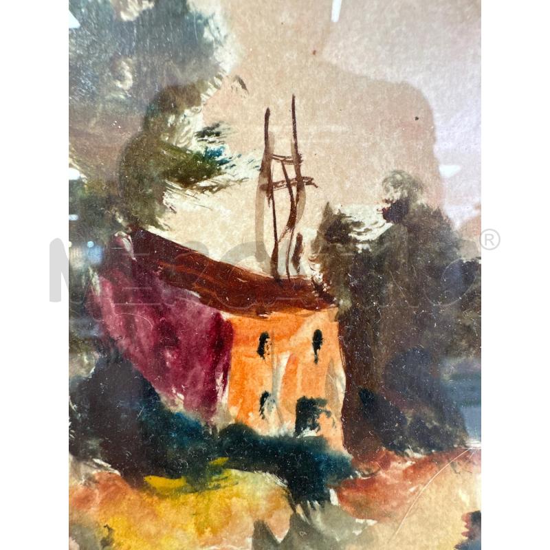 QUADRO RIP. SCARANO PAESAGGIO CAMPESTRE 24,5X27,5 CM | Mercatino dell'Usato Campobasso 3