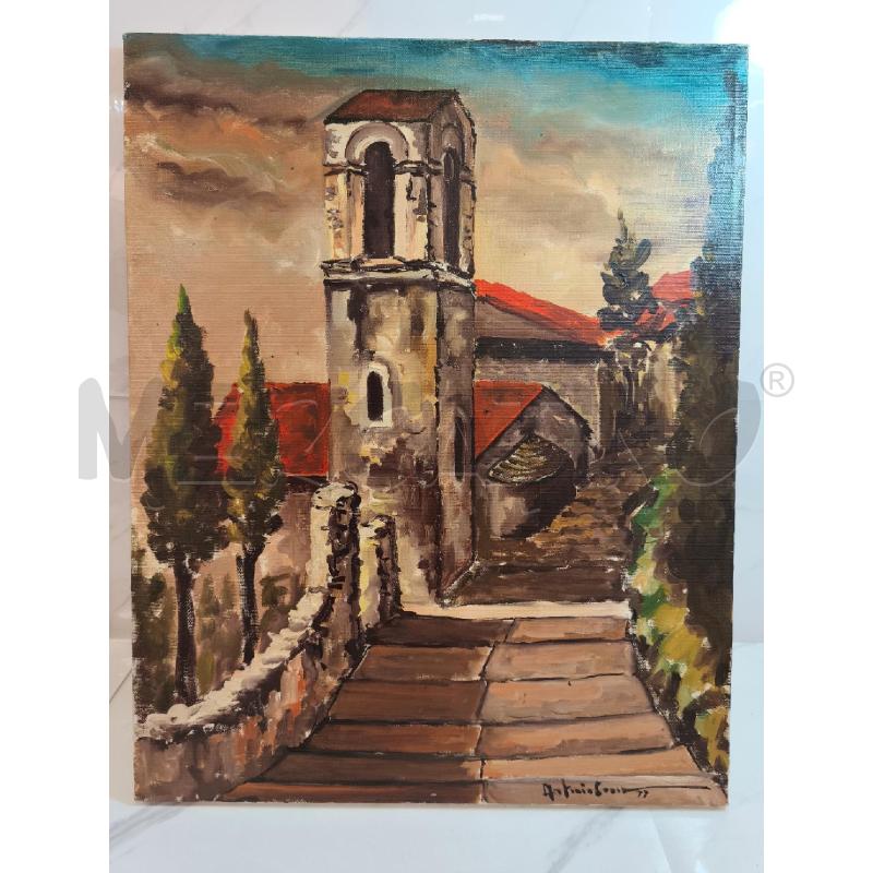 QUADRO RIP ANTONIO COCCA  CHIESA CAMPOBASSO 50X40 CM | Mercatino dell'Usato Campobasso 1