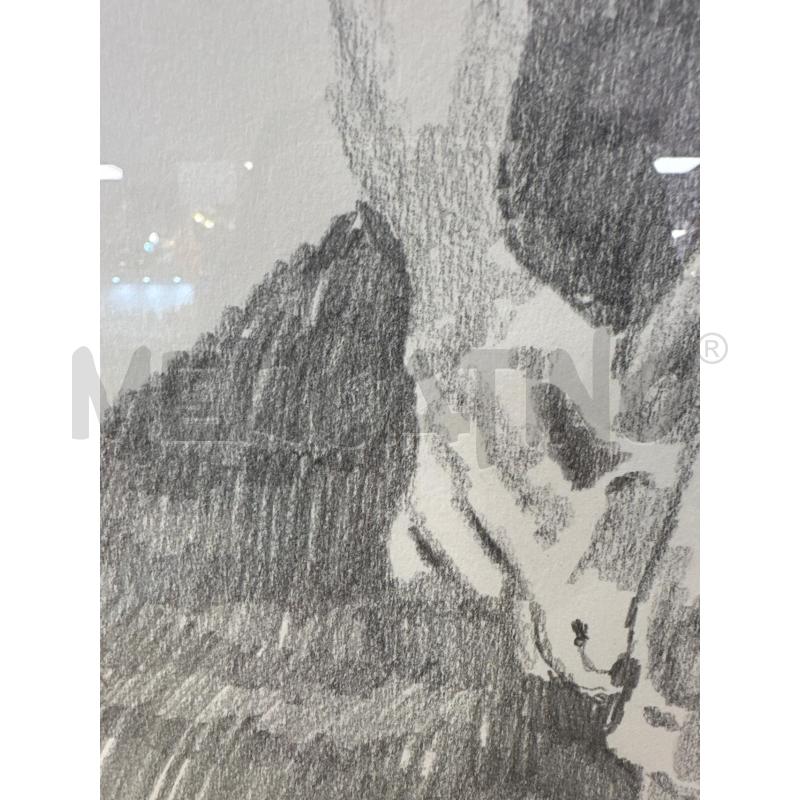 QUADRO RIP D'ATTELLIS MATITA SU CARTA 59X78 CM | Mercatino dell'Usato Campobasso 4