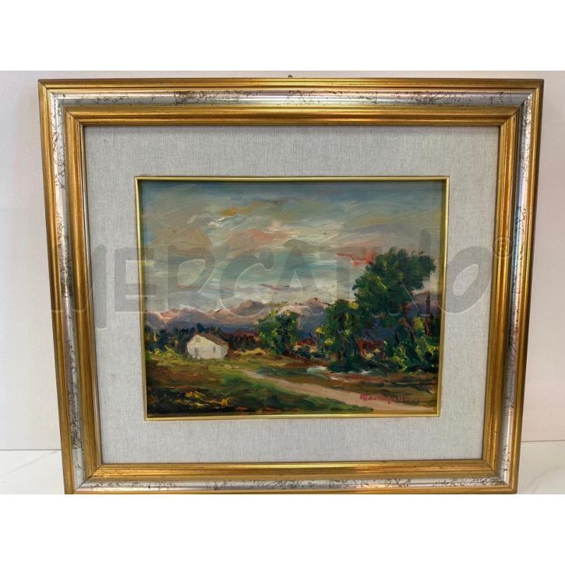 QUADRO RIP IMPALLOMENI VISTA MOLISANA 46X41 CM  | Mercatino dell'Usato Campobasso 1