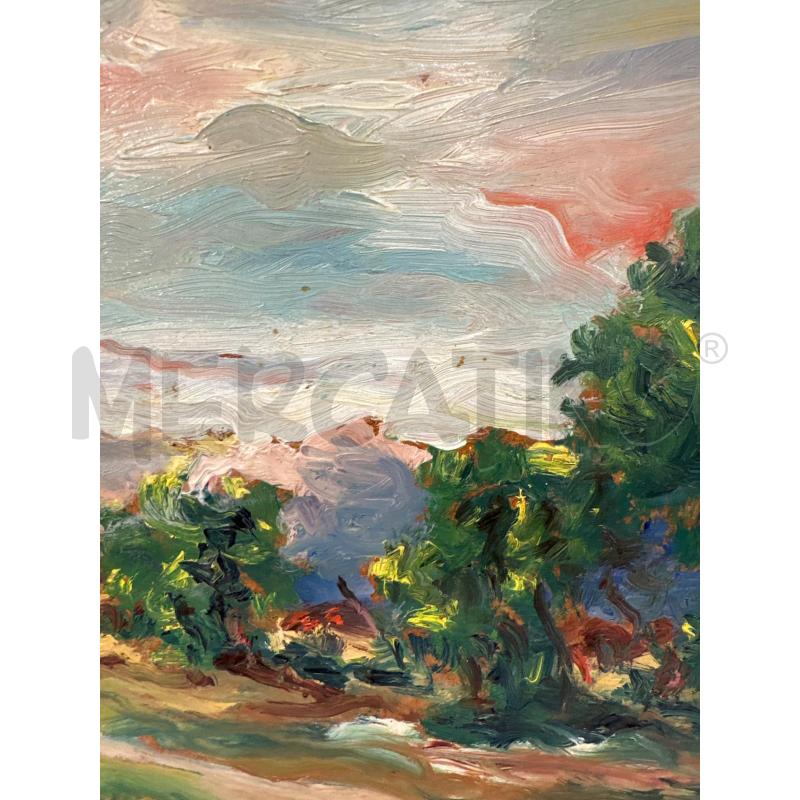 QUADRO RIP IMPALLOMENI VISTA MOLISANA 46X41 CM  | Mercatino dell'Usato Campobasso 4