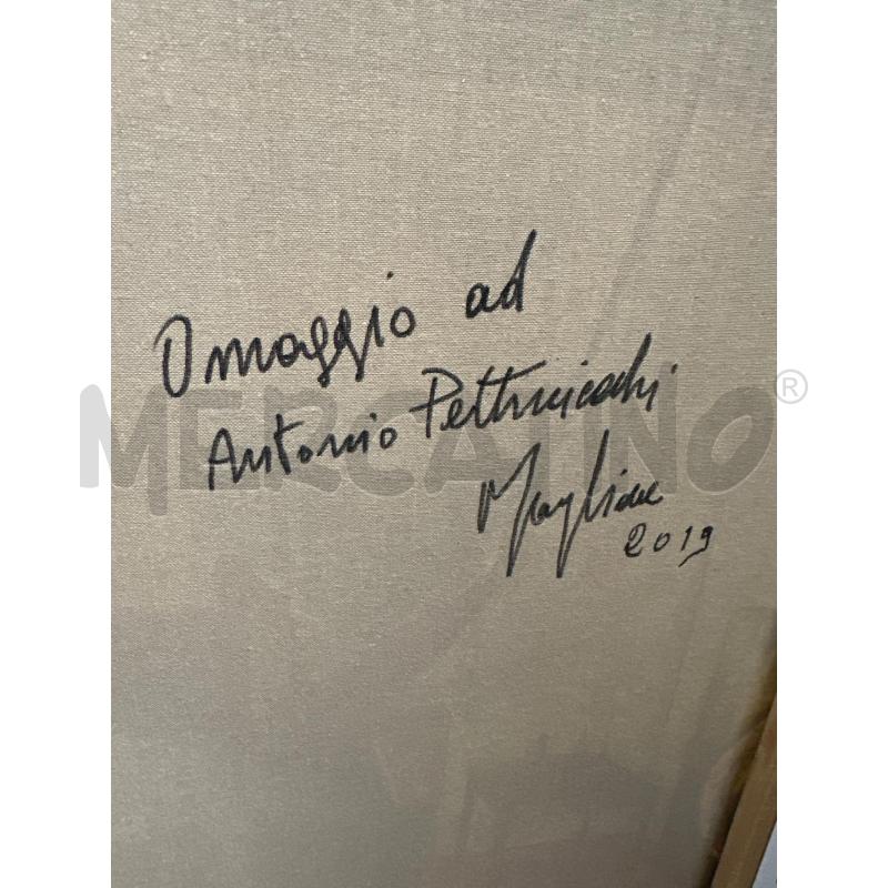 QUADRO RIP MAGLIONE OMAGGIO A PETTINICCHI 50X82 CM  | Mercatino dell'Usato Campobasso 5