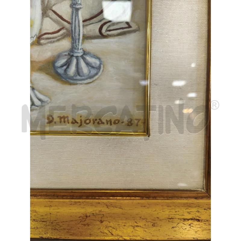 QUADRO RIP MAJORANO 62X53 CM NATURA MORTA  | Mercatino dell'Usato Campobasso 4