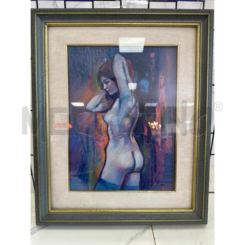 QUADRO RIP RESTAINO NUDO SU TELA  | Mercatino dell'Usato Campobasso 1