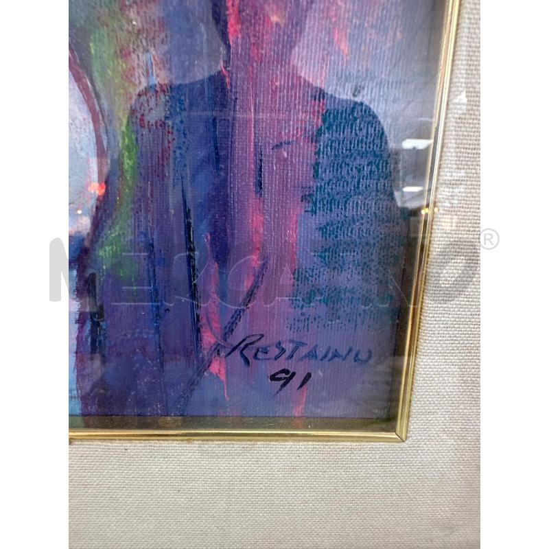 QUADRO RIP RESTAINO NUDO SU TELA  | Mercatino dell'Usato Campobasso 2