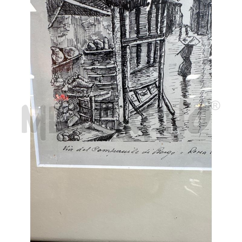 QUADRO ROMA SPARITA CAMPANILE | Mercatino dell'Usato Campobasso 2