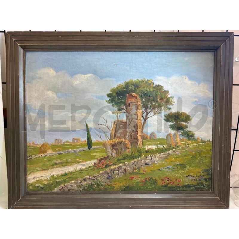 QUADRO SU TELA VEDUTA ROVINE 67X54 CM | Mercatino dell'Usato Campobasso 1